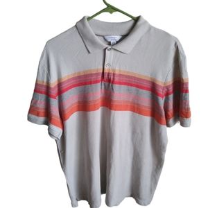 Calvin Klein Men's Polo Shirt Size Large